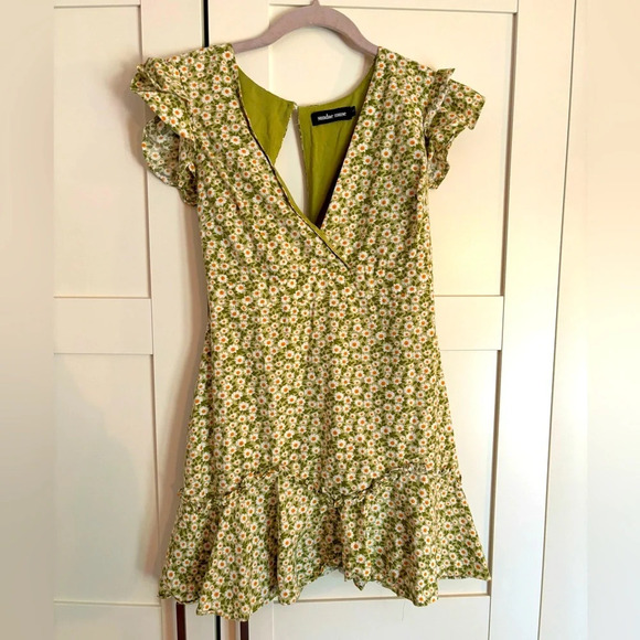 Sundae Muse Gracie Dress in Green Size 8 - Picture 3 of 7